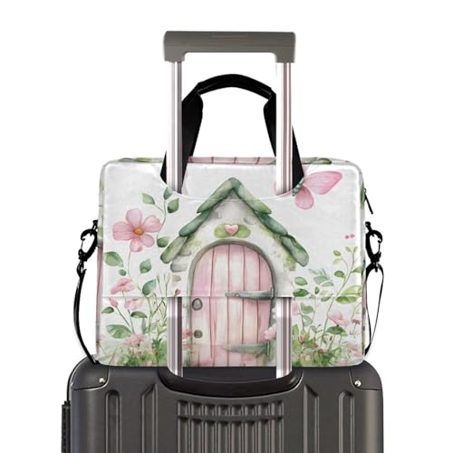 Funda para portátil ALAZA con diseño acuarela flores y mariposas miniatura 4