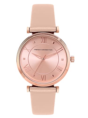 French Connection Analog Pink Dial Womens Watch-FCP32RGL (B0BN66TCXH) Amazon Price History, Amazon Price Tracker