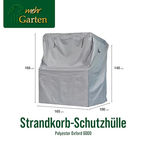 Strandkorbhülle für Garten Winterfeste Schutzhülle für Strandkorb