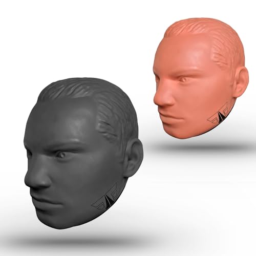 Fox-Fight Box Dummy - Cabeza de boxeo, gris