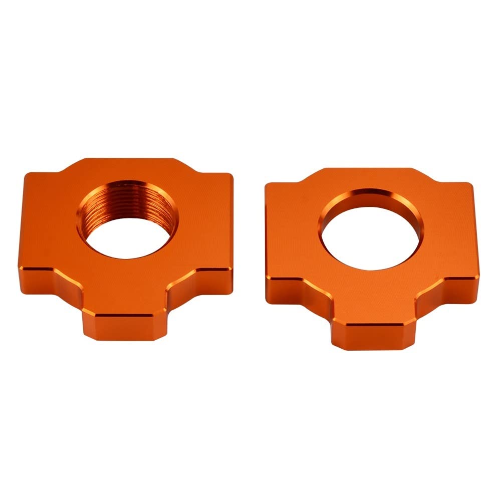 DShanLa Axe Blocs Ajusteur de la chaîne pour K.T.M 690 790 950 990 1050 1090 1190 1290 Duke Enduro Supermoto Super Adventure R S LC8 SMR SMT RC8 DShanLa (Color : Orange)