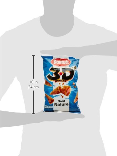 Lay' 3d' bugles biscuit apéritif goût nature - vue 8