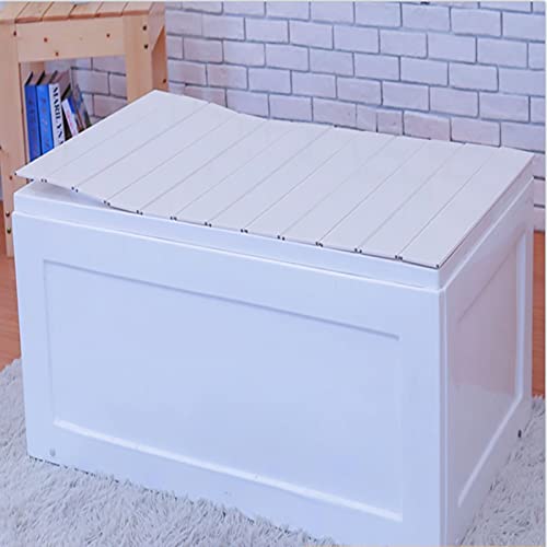 Plateau isolant pliable pour baignoire avec volet anti-poussière
