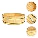 UPKOCH Wooden Sushi Rice Bowl Rice Mixing Tub Hangiri Sushi Oke Wood Sushi Barrel Japanese Sushi Rice Storage Bucket for Home Restaurant, 28cm