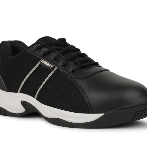 Image of Liberty Freedom ROCKELETWF Black Safety Lacing Oxford Shoes for Men - 5