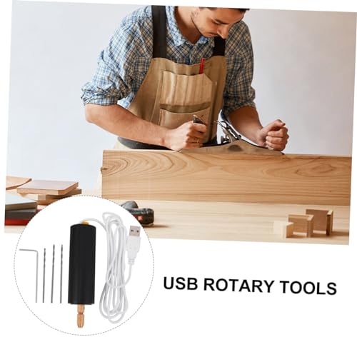 Mini taladro eléctrico recargable USB portátil miniatura 5