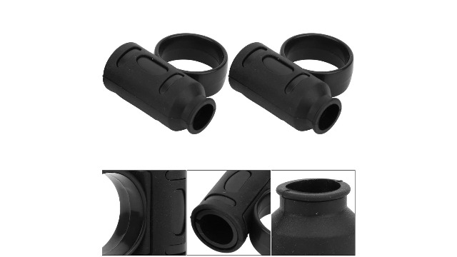 Clip de control para baquetas aqxreight, herramienta auxiliar rotativa antideslizante para bateristas, controlador de dedos en negro y naranja miniatura 6
