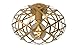 Produktbild LUCIDE WOLFRAM - Deckenleuchte - Ø 30 cm - 1xE27 - Mattes Gold/Messing