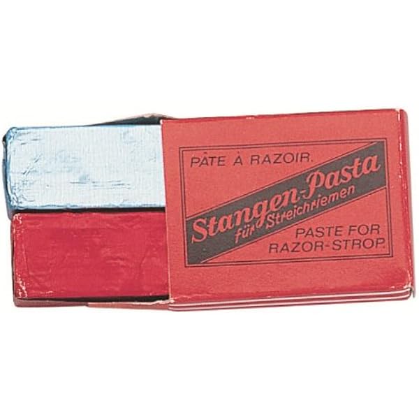 Nc - 9501 - Etui z 2 podwójnymi patyczkami - czerwone do ostrzenia i niebieskie do polerowania