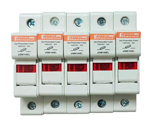 See full amazon price history chart for MERSEN Solar DC Fuse Holder with Indicator MERSEN USM1IHEL Quantity 5 NOS MERSEN Solar DC Fuse Holder with Indicator MERSEN USM1IHEL Quantity 5 NOS (B08G1NKWF3) Amazon Price History, Amazon Price Tracker