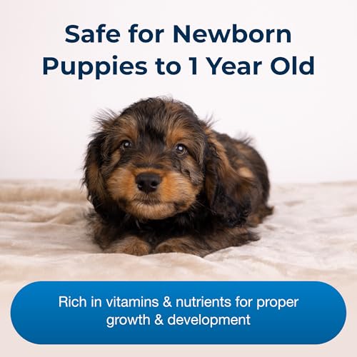 Image of Pet-Ag Esbilac Puppy Milk Replacer Powder - 12 oz - Powdered Puppy Formula with Prebiotics, Probiotics & Vitamins for Puppies Newborn to Six Weeks Old - Easy to Digest