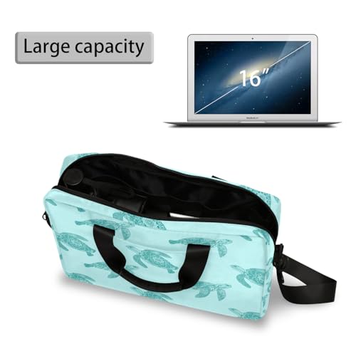 Bolso para portátil de 16 pulgadas con diseño de tortugas marinas miniatura 4