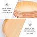 PZHANGZVH Wooden Hangiri Sushi Rice Bowl Japanese Sushi Oke Sushi Rice Mixing Tub for Sushi Restaurant Kitchen Copper Bands 39x9cm (27x7.5cm)