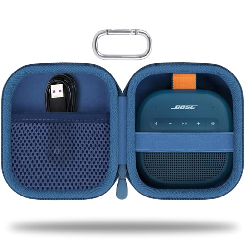 co2CREA Dur Étui de Voyage Rigide Housse Cas pour Bose SoundLink Micro (2nd Gen) / Micro Enceinte(boîte Seule)