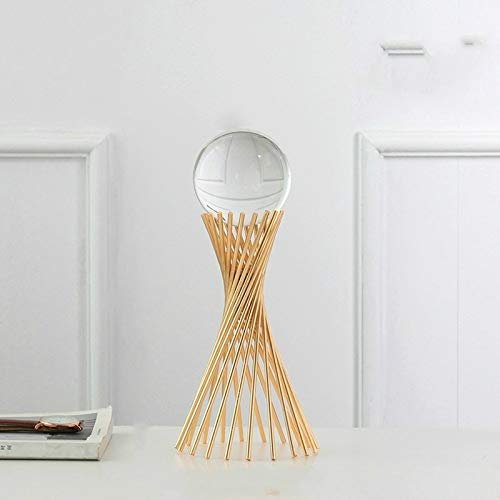 Boule de cristal tour Eiffel rotative pour sublimer votre table basse de salon - 2