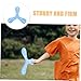 BESPORTBLE 2pcs Boomerang Boys and Girls Sports Toys Thickened Soft Flying Toy for Outdoor Activities Traditional Recreation