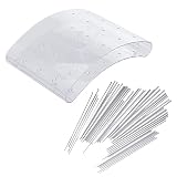 Westmark Back-Set 2tlg.,CakePop Butler und 48 CakePop-Papier-Stäbchen, 15 cm, Kunststoff/Papier, Transparent/Weiß, 302522E6