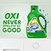 Gain Ultra Oxi Liquid Laundry Detergent, 128 loads, 184 fl oz, Waterfall Delight Scent, 2-in-1, HE Compatible