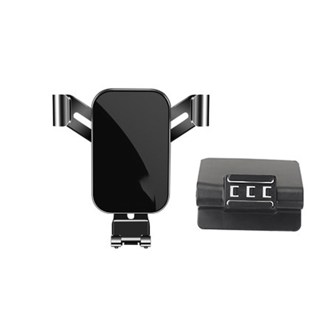 GYHZNB Car Phone Holder,Compatible with Hyundai 9th generation Sonata 2015–2017,Mobile phone accessories,black