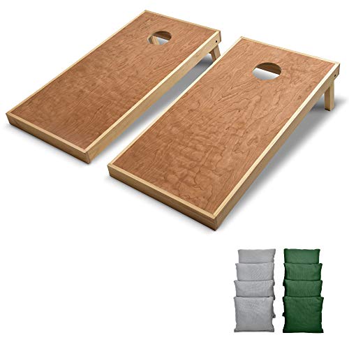 Image of GoSports 4 ft x 2 ft Commercial Grade Cornhole Boards Set