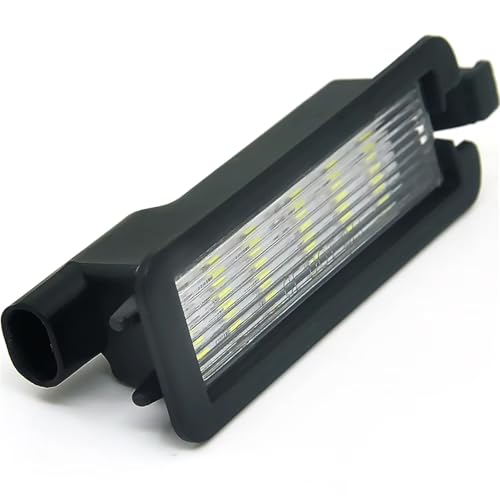 Lámpara luz matrícula para Chrysler 300 y Pacifica pack de 2 piezas plafón led blanco 12V-24V