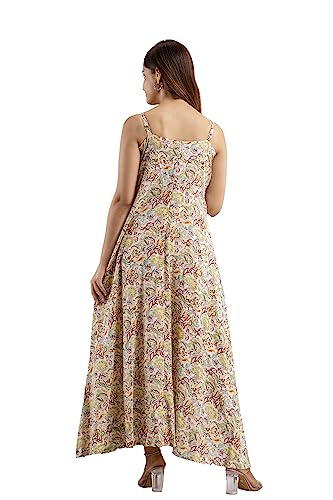 Image of DMP FASHION Women's Cottion Printed Classic Trendy Fashion Dress