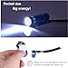 yikosam 5 Pack of Flashlights 9 LED Mini Aluminum Flashlight Bulk with Lanyard 15 AAA Batteries Included Assorted Colors Handheld Flashlights for Hurricane Supplies Camping, Night Reading, Cycling