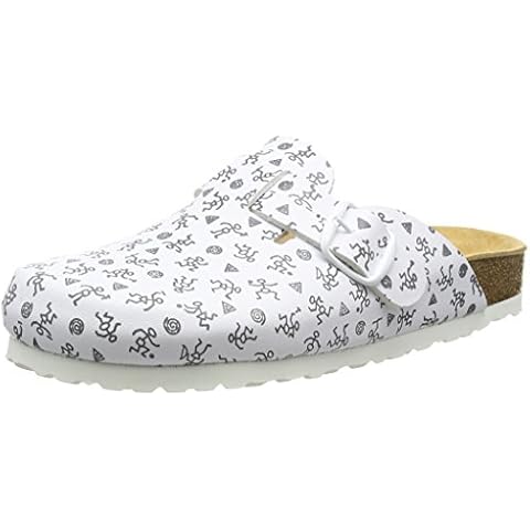 Lico Women's Bioline Clog with Adjustable Buckle Cover
