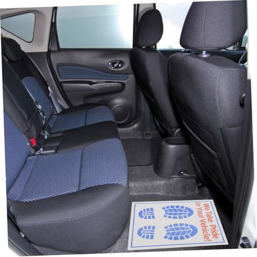 Alfombrillas de papel kraft POPETPOP resistentes al agua para suelo de coche pack de 25 6