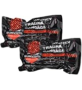 SURVIVD Emergency Israeli Style Compression Bandage for Trauma | Pressure Dressing for Bleed Kit ...