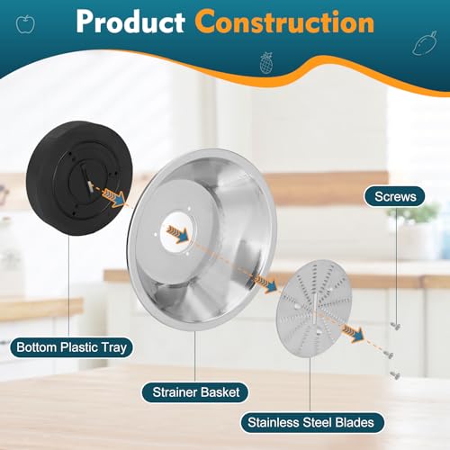 image for Drkerr BR-1 Mesh Filter Basket Compatible with Models JE95XL, JE98XL, 