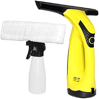 Window Vacuum Cleaner, PROSTORMER Cordless Window Vac Streak-Free Cleaning Tool Kit with Vacuum