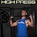 ARCHON Adjustable Squat Rack | Weight Rack | Squat Rack and Bench Press Rack | Squat Stand | Half Rack | Barbell Rack | Great Ad On Olympic Weight Bench and use with Your Squat Bar