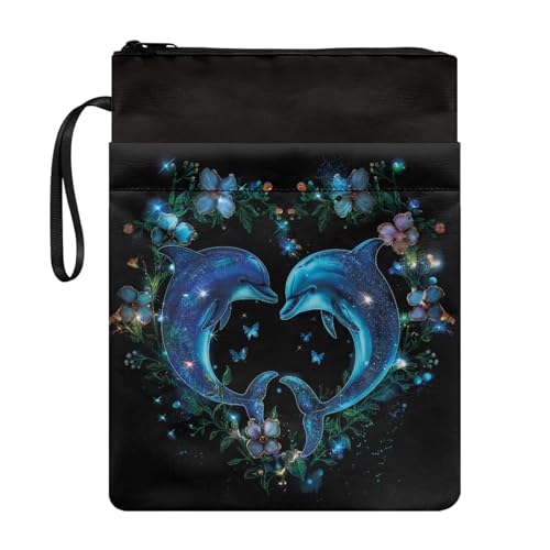 Fundas de tela lavable para libros de novelas de tapa dura, bonita idea con estampado de perro salchicha, protector de manga de libro con cremallera, calcetines para amantes de la lectura, adultos y