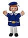 Produktbild MUBRNO 26140A Prinz Marian Textilhandpuppe, Blau
