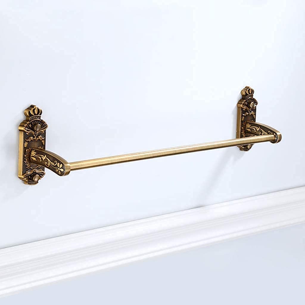 LYGXWJFC Toalla de Pared de Asalto, Estante de Aluminio para Espacio en, Mesa de baño, Espejo de Toalla, Gancho de Toalla Resistente