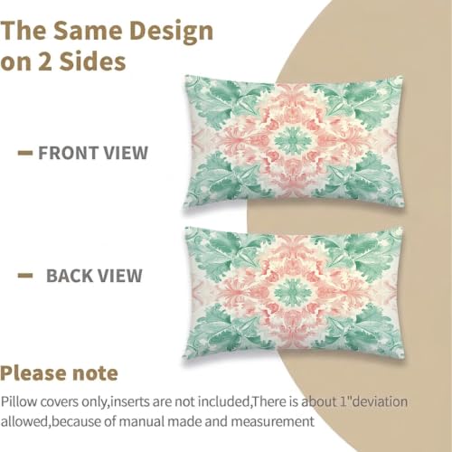Housse coussin extérieur imperméable 60x80 lot de 2 lin avec fermeture éclair cachée Cod417