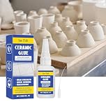 30ml Ceramic Glue for Porcelain And Pottery Repair Instant Strong Adhesive Glue,heat-resistant Ceramic Glue Repair, Instant Ceramic Super Glue, for Ceramic, Dishes,Tiles, Diy Crafts 1PCS