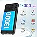 Blackview BV6200 Pro 13000mAh Outdoor Handy Ohne Vertrag,12GB+128GB Outdoor Smartphone...