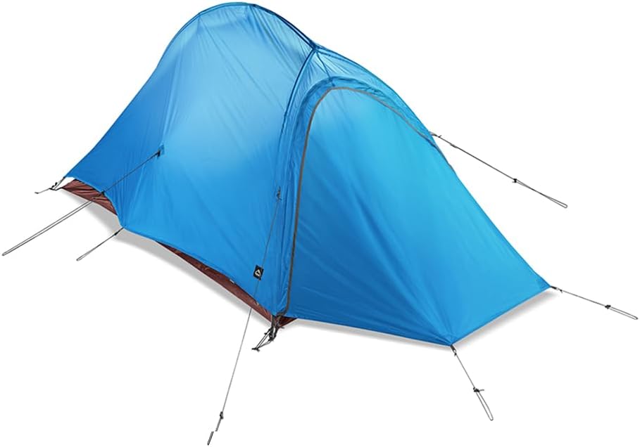 WIDESEA Ultralight 1-2 Person Backpacking Tent, 3-Season Double Layer Fish Ridge Tent with Dual Y-Shaped Aluminum Poles, Waterproof Hiking Tent for Camping & Outdoor Adventures