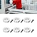 Shaft Collar Set, Linear Motion Stopper 6Pcs Aluminum Alloy 4/5in Aperture Lightweight Clamping Collar Fine Workmanship for Craft Industries