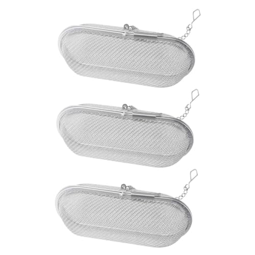 FELTECHELECTR 3pcs Stainless Steel Tea Infusers for Loose Leaf Tea for Efficient Brewing