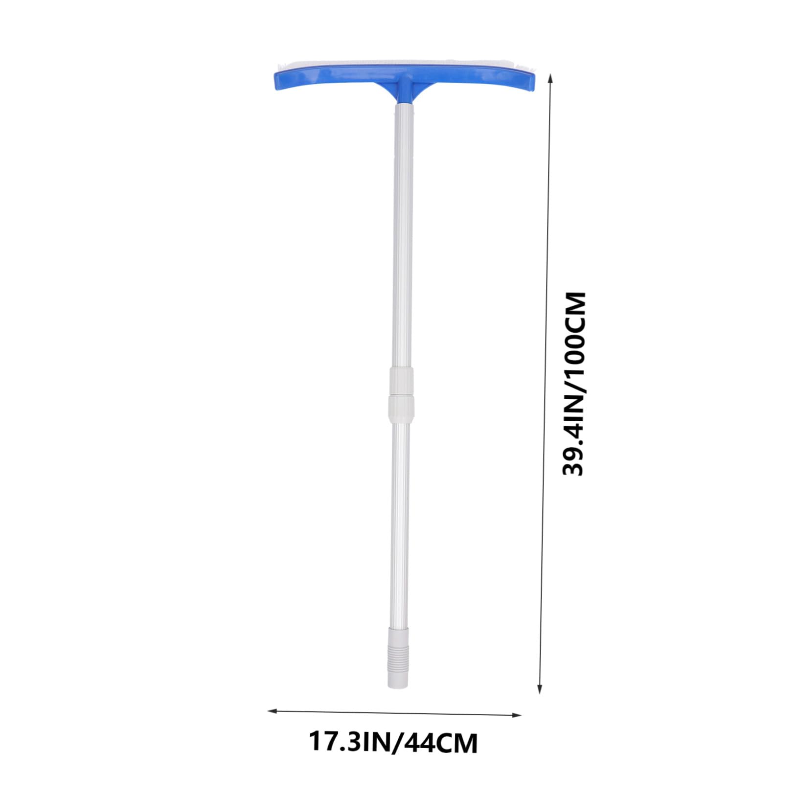 Cepillo de Mano para Paredes de Piscina Abs Azul 1 Juego