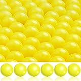 Civaner 150 Pieces 68 Cal Paintballs Solid Balls 68 Breaker Balls Hard Nylon Paintball for Shooting Training Practice (Yellow)