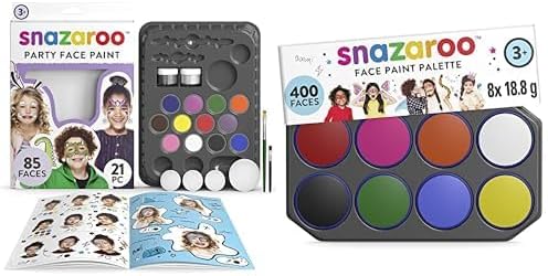 Snazaroo Face Paint Kit Bundle