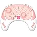 Produktbild MoKo Drahtloser Controller Kompatibel mit Switch/Switch Lite/Switch OLED Modell, Bluetooth Pro Controller mit Aufwachen Dual Motor Sechs Achsen Wireless Controller für Switch/Switch Lite, Rosa