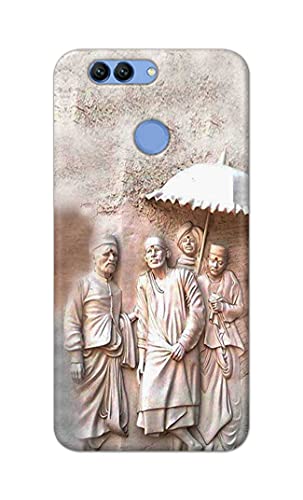 Image of PRINTFIDAA Printed Hard Back Cover Case for Huawei Nova 2 Plus | Huawei Nova 2+ Back Cover (Sai Baba) -1803