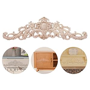 Nakupenda 2 Stücke Holzapplikationen Stil 6