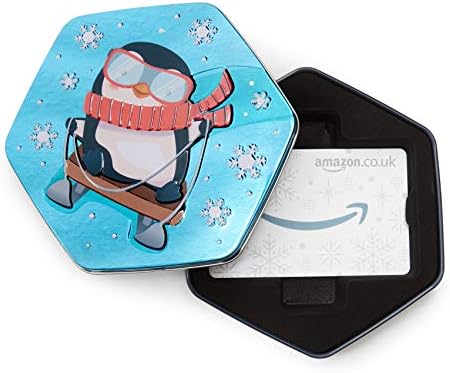 Amazon.co.uk Gift Card in a Penguin Tin