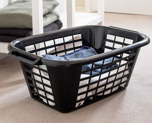ADDIS 505606 RECTANGULAR LAUNDRY BASKET BLACK - Image 4